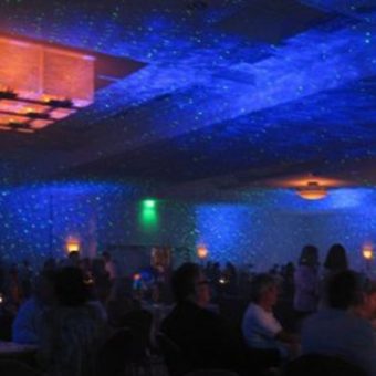 Alternative view of Laser Starlight Projector